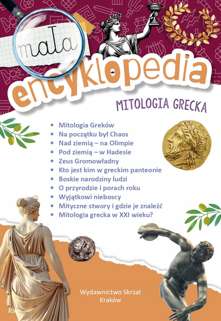 Mała encyklopedia. Mitologia grecka Monika Ślizowska dla dzieci 5+