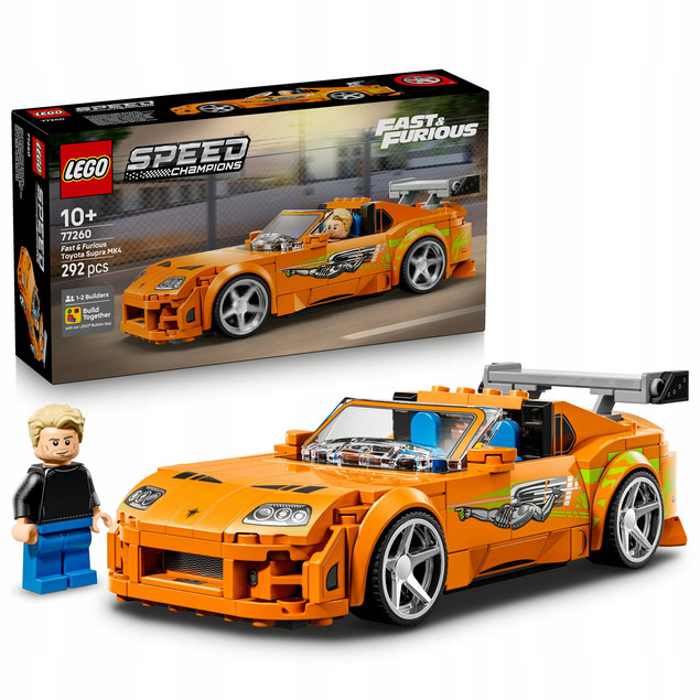 LEGO Speed Champions 77260 Toyota Supra MK4 Fast & Furious 292 el.