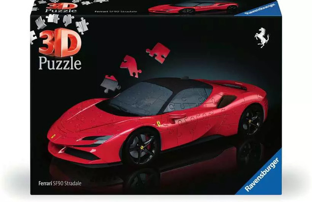 Puzzle przestrzenne 3D Ravensburger Ferrari SF90 161 elementów 8+