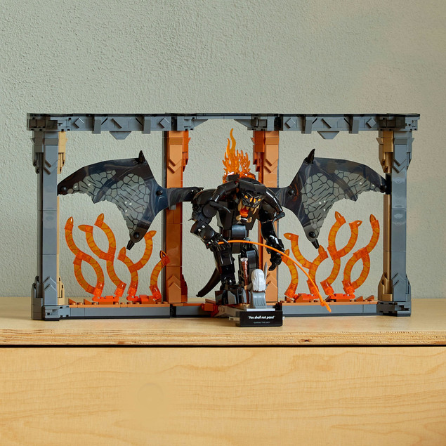 LEGO Icons Władca Pierścieni: Book Nook z Balrogiem 10367