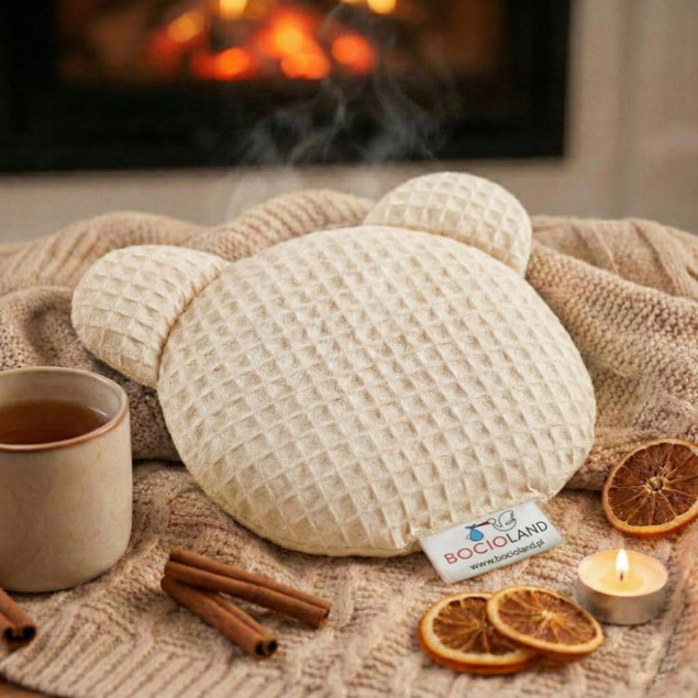 BOCIOLAND Termofor z PESTEK WIŚNI Medyczny Antyalergiczny Na Ból KREM 180g