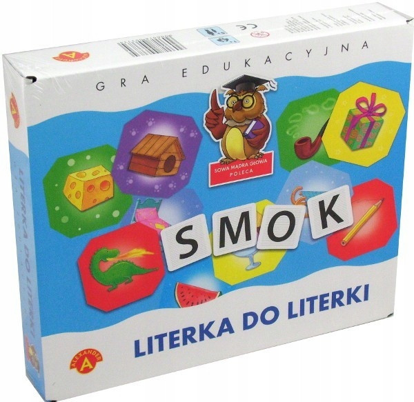 Gra planszowa Alexander SMOK LITERKA DO LITERKI