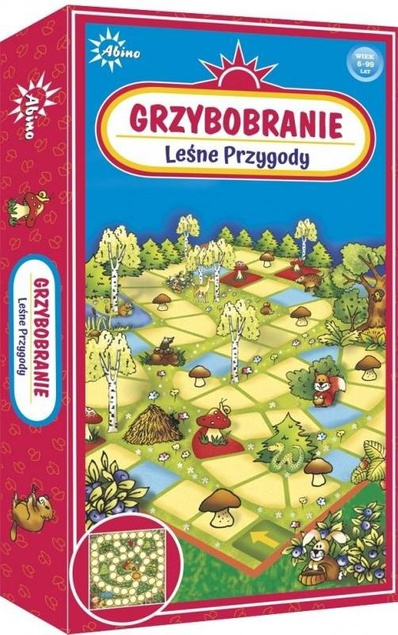 ABINO Gra Grzybobranie - Leśne przygody