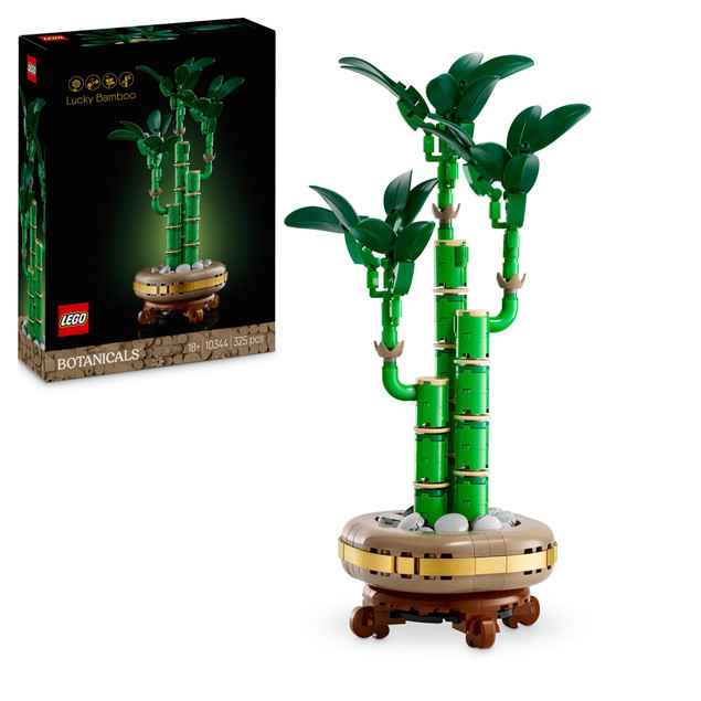 LEGO Botanicals 10344 Bambus Szczęścia – Model Dekoracyjny dla Dorosłych