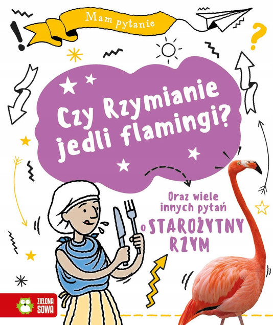 Czy Rzymianie jedli flamingi? Mam pytanie Tim Cooke - Książka Historia Starożytnego Rzymu
