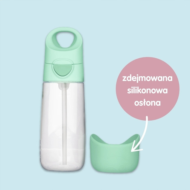 Butelka sportowa B.Box 450ml tritanowa ze słomką