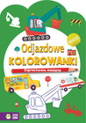 Zapracowane maszyny. Odjazdowe kolorowanki z naklejkami