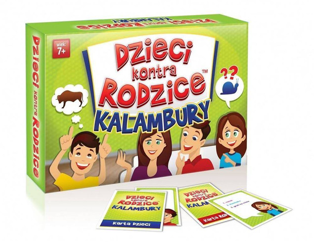 Dzieci kontra Rodzice: Kalambury – rodzinna gra towarzyska 6+ | Kangur