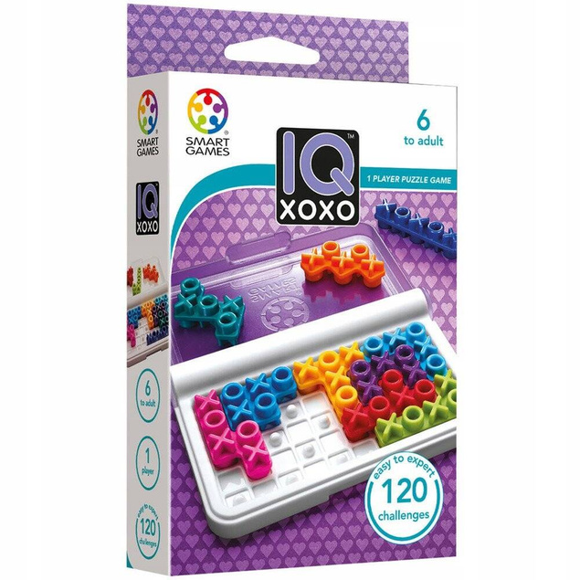 IQ XOXO Zagadki Łamigłówki Gra Logiczna 6+ IUVI Smart Games