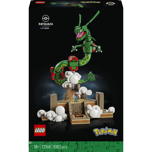 LEGO Pokemon 72168 Rayquaza Zestaw Kolekcjonerski + Zinnia