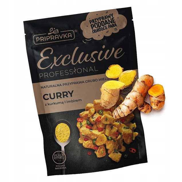 Przyprawa CURRY z Kurkumą Imbirem 50g HALAL Pripravka Exclusive
