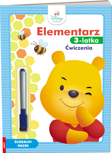 Disney Maluch Elementarz 3-latka ćwiczenia MCS-9201S1 Praca zbiorowa