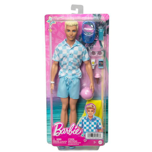 Ken blond lalka plażowa – Mattel