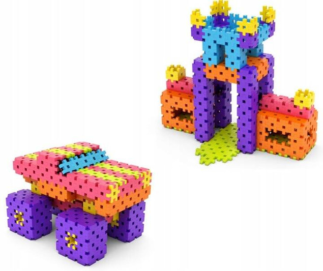 Meli Basic - klocki konstrukcyjne Travel Box 500 elementów (3+)