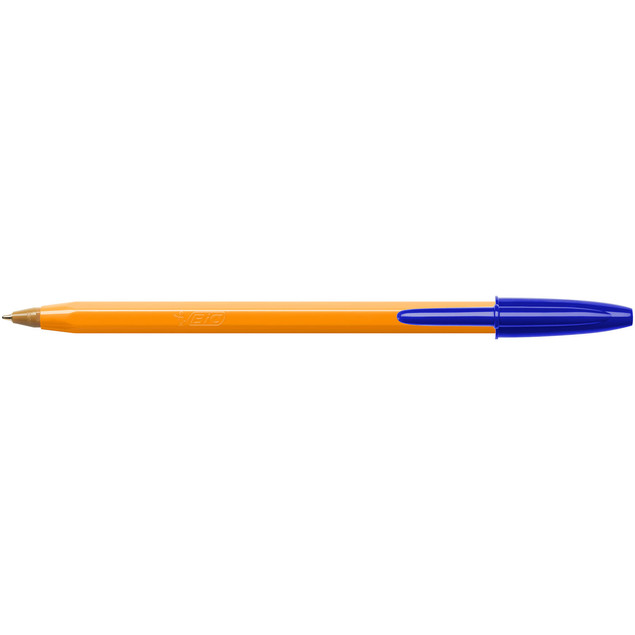 Zestaw 8x Długopis BIC Cristal Orange Fine 0.8mm Niebieski – Precyzyjna Linia