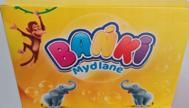 Bańki Mydlane Schemat Tradycyjne Wielokolorowe 60 ml