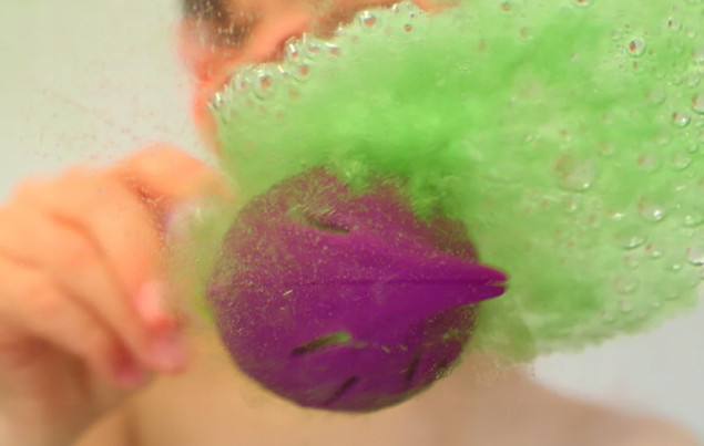 Zimpli Kids Baff Bombz Magic Brush 4 Kule do Kąpieli Zmieniające Kolor