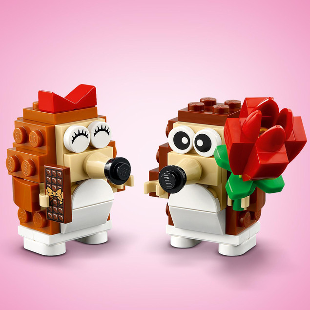 LEGO Ikony 40711 Jeżowy Piknik - Uroczy Zestaw Klocków 166 El.