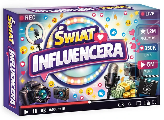 Gra planszowa Świat Influencera IDEAL