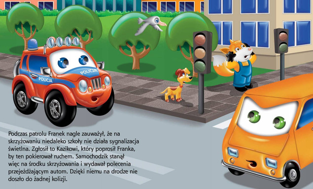 Policjant. Samochodzik Franek – Elżbieta Wójcik