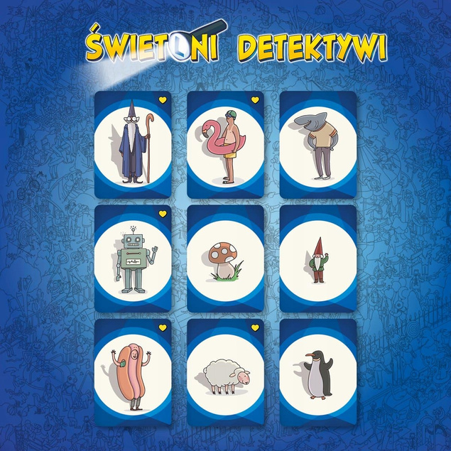 ŚWIETLNI DETEKTYWI Gra Planszowa Rodzinna 6+ Nasza Księgarnia