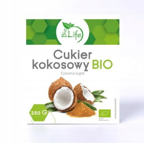 BIOLIFE ekologiczny cukier kokosowy BIO 250 g