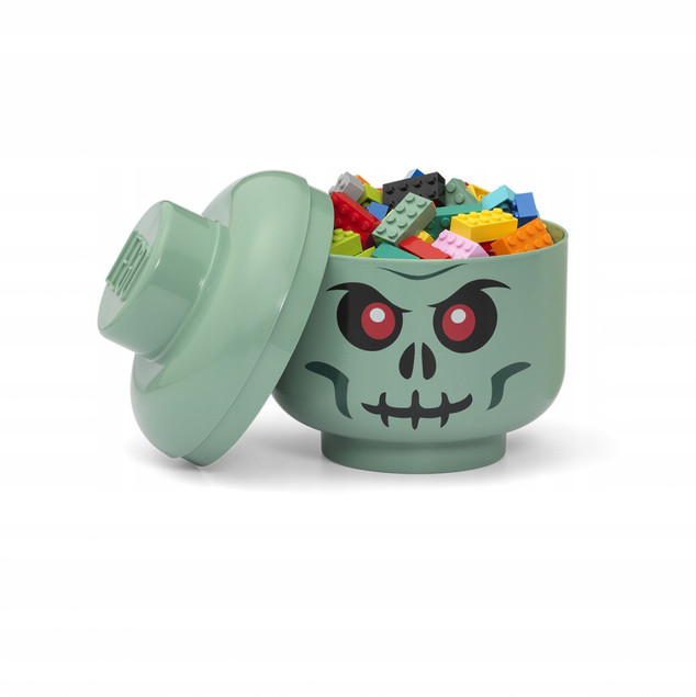 Pojemnik LEGO® Głowa Minifigurki Zombie S - Organizer