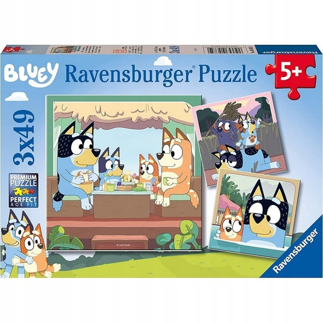 Puzzle Ravensburger 147 elementów Bluey