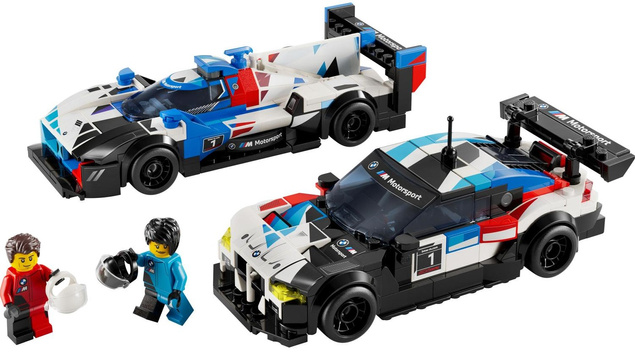 LEGO Speed Champions Samochody Wyścigowe BMW M4 GT3 & M Hybrid V8 676el. 9+