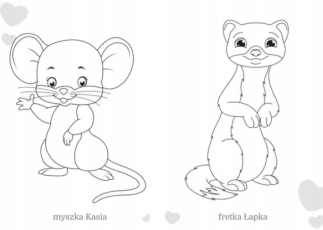 Maluszkowe malowanie. Zwierzęta domowe