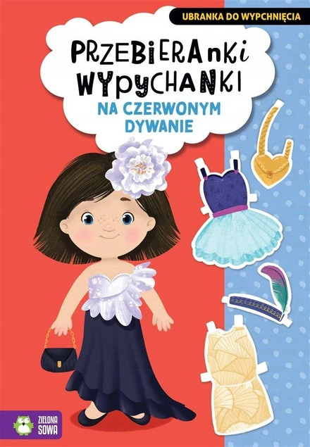 Przebieranki wypychanki. Na czerwonym dywanie Praca zbiorowa_1