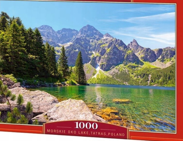 Puzzle 1000 Morskie Oko Tatry – Castorland