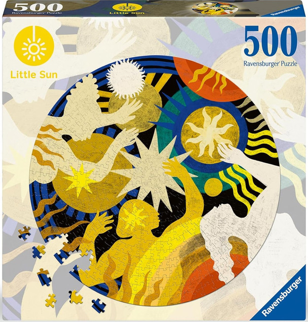 PUZZLE 2D 500 MAŁE SŁOŃCE. ZAANGAŻOWANIE