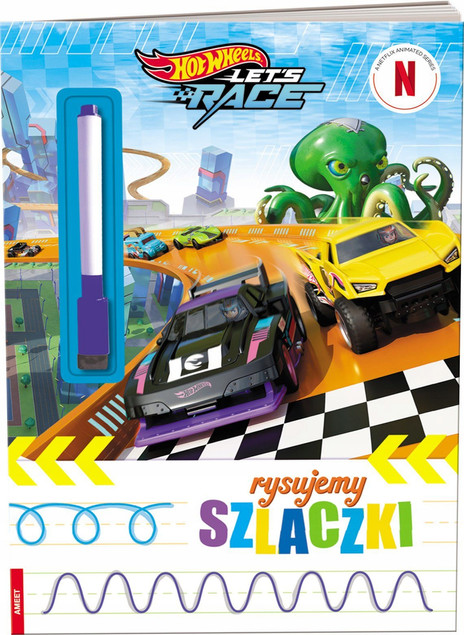 Hot Wheels Rysujemy Szlaczki KSS-1601 Praca zbiorowa