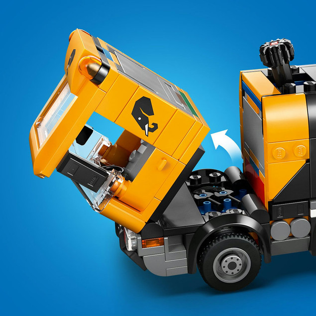 LEGO City 60478 Betoniarka z Bębnem i Minifigurkami