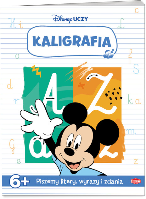 Disney uczy Miki Kaligrafia UKA-9301 Praca zbiorowa