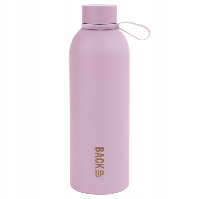 Butelka termiczna 500 ml różowa – BackUp