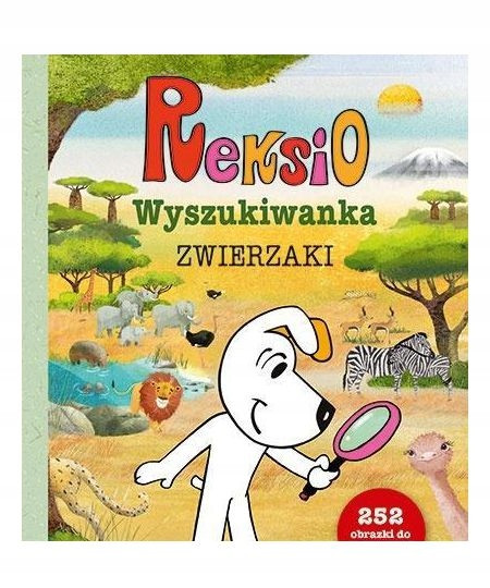 Reksio wyszukiwanka. Zwierzaki Maria Szarf