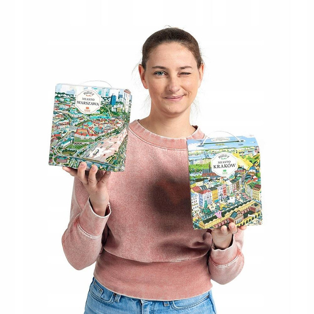 Puzzle 1000 Miasto Warszawa CzuCzu