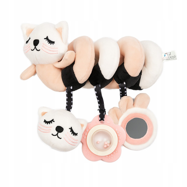 ZAWIESZKA ZABAWKA SENSORYCZNA SPIRALA DO WÓZKA FOTELIKA NOSIDEŁKA BOCIOLAND