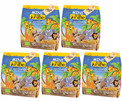 5x BIO Ania Herbatniki Pszenne Mini Jungle ZOO 500g