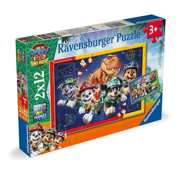 Ravensburger Labková patrola Puzzle 2x12 elementów