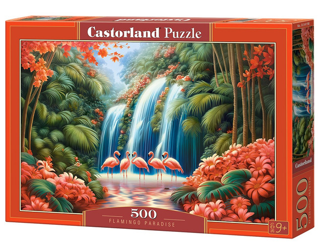 Puzzle Castorland 500 elementów Flamingo Paradise