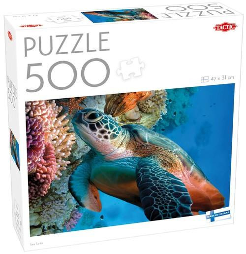 Puzzle Tactic 500 Sea Turtle - Układanka z Żółwiem Morskim