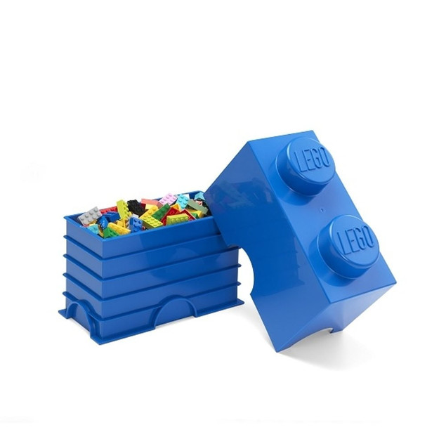 Tytuł
LEGO Storage Brick 2 Niebieski – Pojemnik na Klocki 40021731
