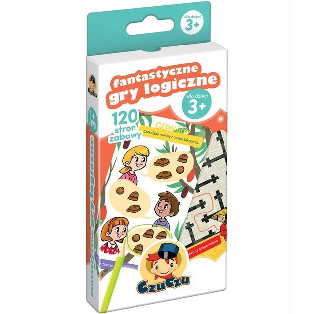 Fantastyczne Gry Logiczne Łamigłówki Zadania i Ciekawostki 3+ Czuczu
