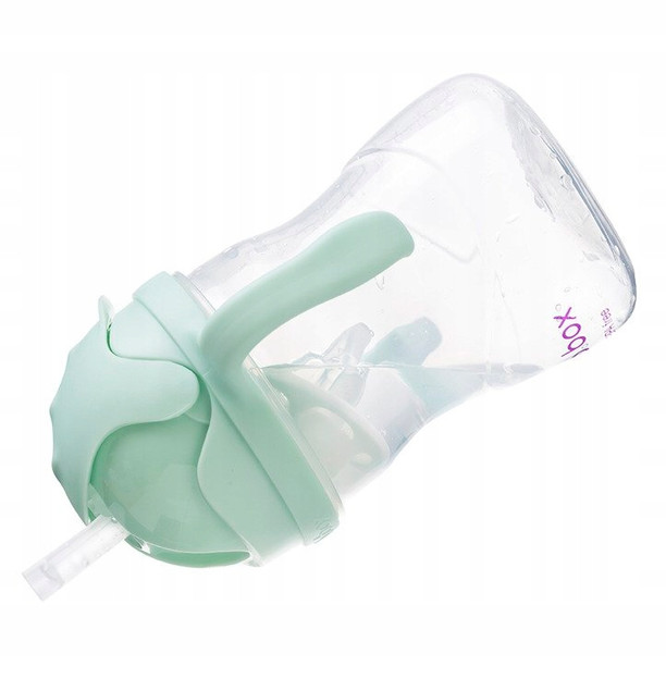 b.box Bidon ze słomką Gelato Pistachio 6 m+ 240 ml