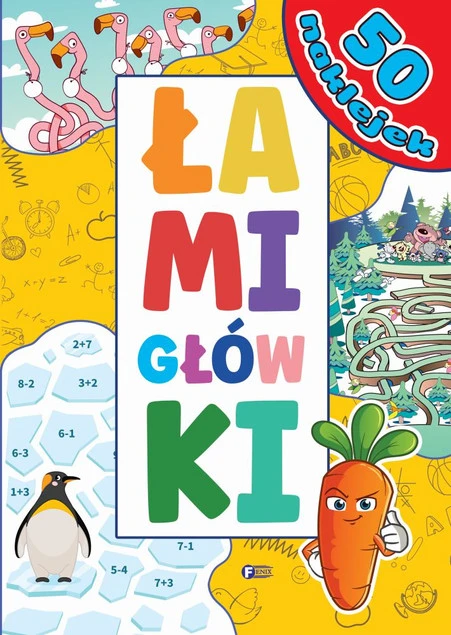 Łamigłówki Praca zbiorowa okładka