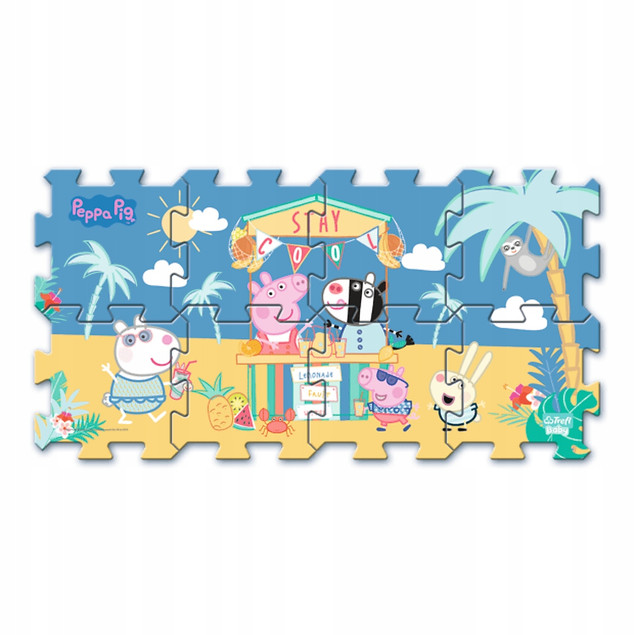 TREFL PUZZLOPIANKA - ŚWINKA PEPPA 8elem