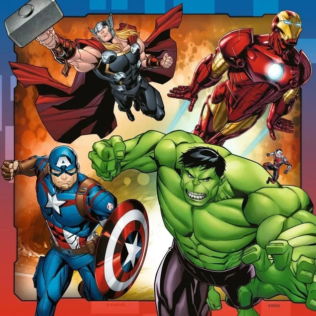 Zestaw puzzli Marvel Avengers